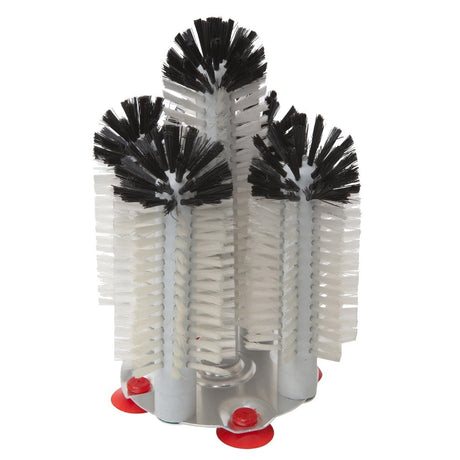Beaumont 5 Brush Glass Washer Raised Centre - CZ460  Beaumont   