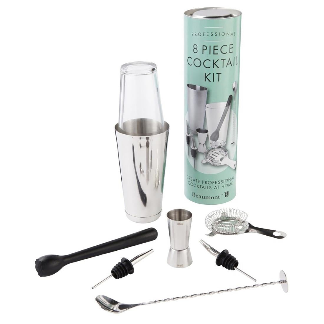 Beaumont Cocktail Kit 8 Piece - CZ481  Beaumont   