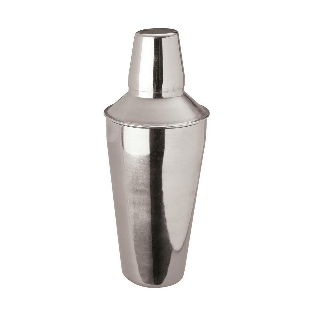 Beaumont Regular Cocktail Shaker Stainless Steel 750ml - CZ487  Beaumont   
