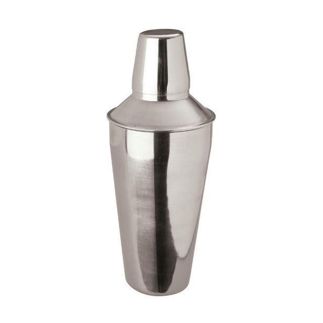 Beaumont Regular Cocktail Shaker Stainless Steel 750ml - CZ487  Beaumont   