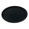 Beaumont Non-Slip Round Tray Black 355mm - CZ495  Beaumont   