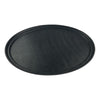 Beaumont Non-Slip Oval Tray Black 685 x 558mm - CZ497  Beaumont   