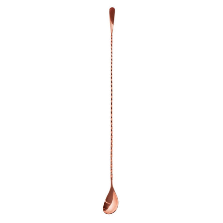 Beaumont Hudson Copper Plated Cocktail Spoon 450mm - CZ549  Beaumont   