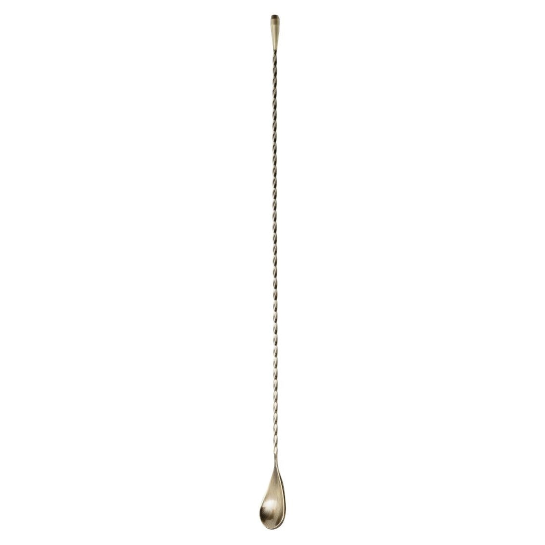 Beaumont Collinson Antique Brass Plated Spoon 450mm - CZ552  Beaumont   