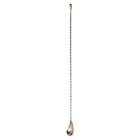 Beaumont Collinson Antique Brass Plated Spoon 450mm - CZ552  Beaumont   