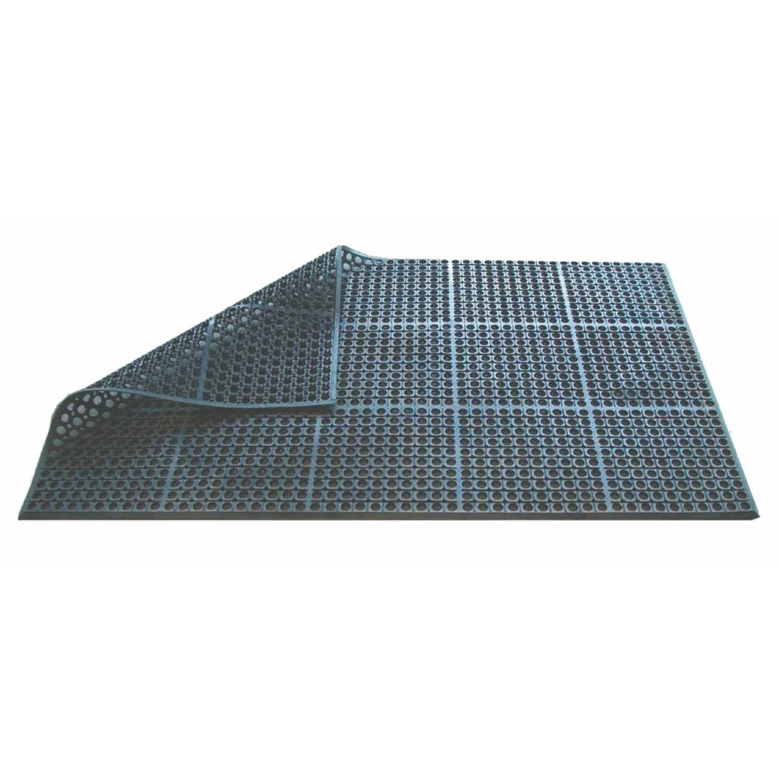 Beaumont Anti-Slip Floor Safety Mat Black 1500 x 900mm - CZ554  Beaumont   