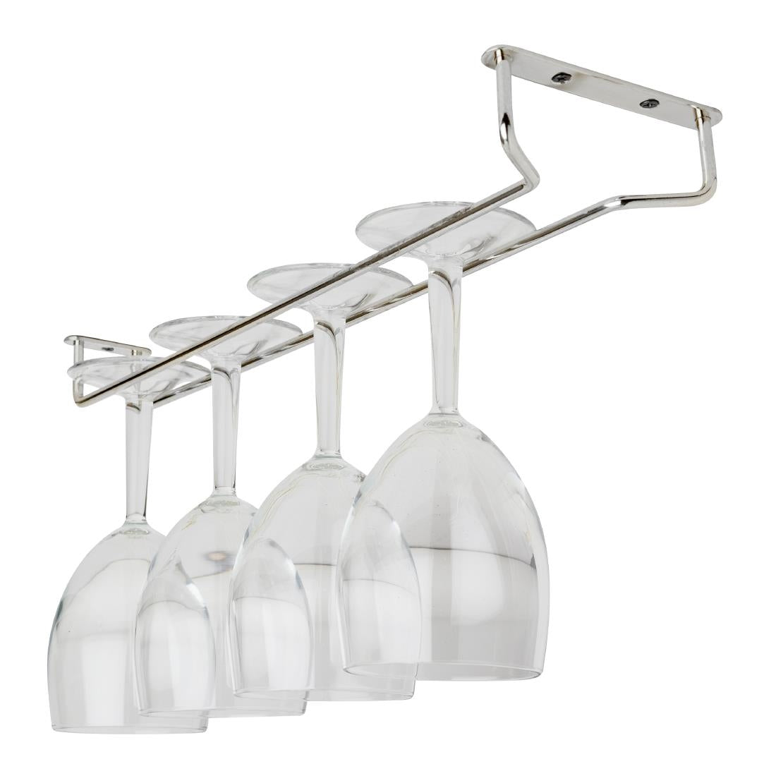 Beaumont Glass Hanger Chrome 406mm - CZ563  Beaumont   