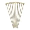 Beaumont Ball Garnish Pick Gold Plated (Pack of 10) - CZ589  Beaumont   