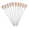 Beaumont Pineapple Garnish Pick Copper Plated (Pack of 10) - CZ590  Beaumont   
