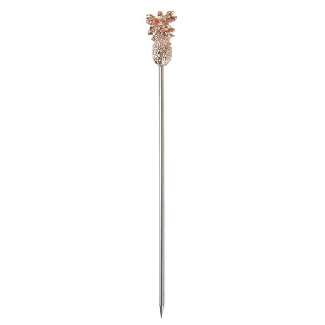 Beaumont Pineapple Garnish Pick Copper Plated (Pack of 10) - CZ590  Beaumont   