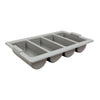Cutlery Tray / Box Plastic 13 Inch x 21 Inch GREY - CZ595  Beaumont   