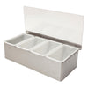 Beaumont 4 Part Stainless Steel Condiment Holder - CZ597  Beaumont   