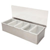 Beaumont 5 Part Stainless Steel Condiment Holder - CZ598  Beaumont   