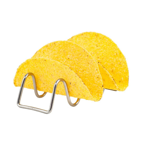 Beaumont Stainless Steel Wire 2-3 Taco Holder - CZ648  Beaumont   