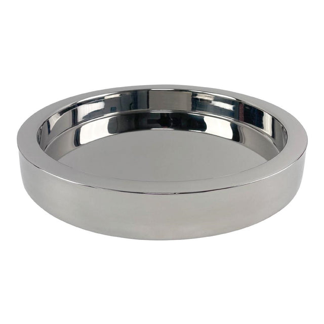 Beaumont Mirrored Double Walled Waiters Tray 355mm - CZ674  Beaumont   