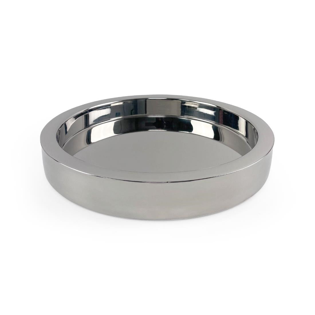 Beaumont Mirrored Double Walled Waiters Tray 355mm - CZ674  Beaumont   