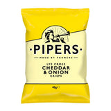 Pipers Lye Cross Cheddar & Onion 40g (Pack of 24) - CZ701  Pipers   