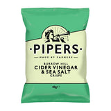 Pipers Burrow Hill Cider Vinegar & Sea Salt 40g (Pack of 24) - CZ702  Pipers   