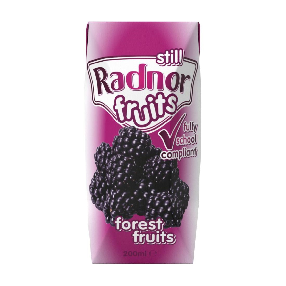 Radnor Fruits Still Tetra Pak® Forest Fruits 200ml (Pack of 24) - CZ715  Radnor Hills   