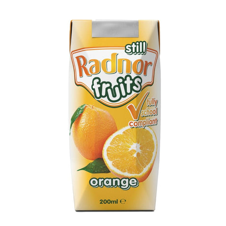 Radnor Fruits Still Tetra Pak® Orange 200ml (Pack of 24) - CZ716  Radnor Hills   