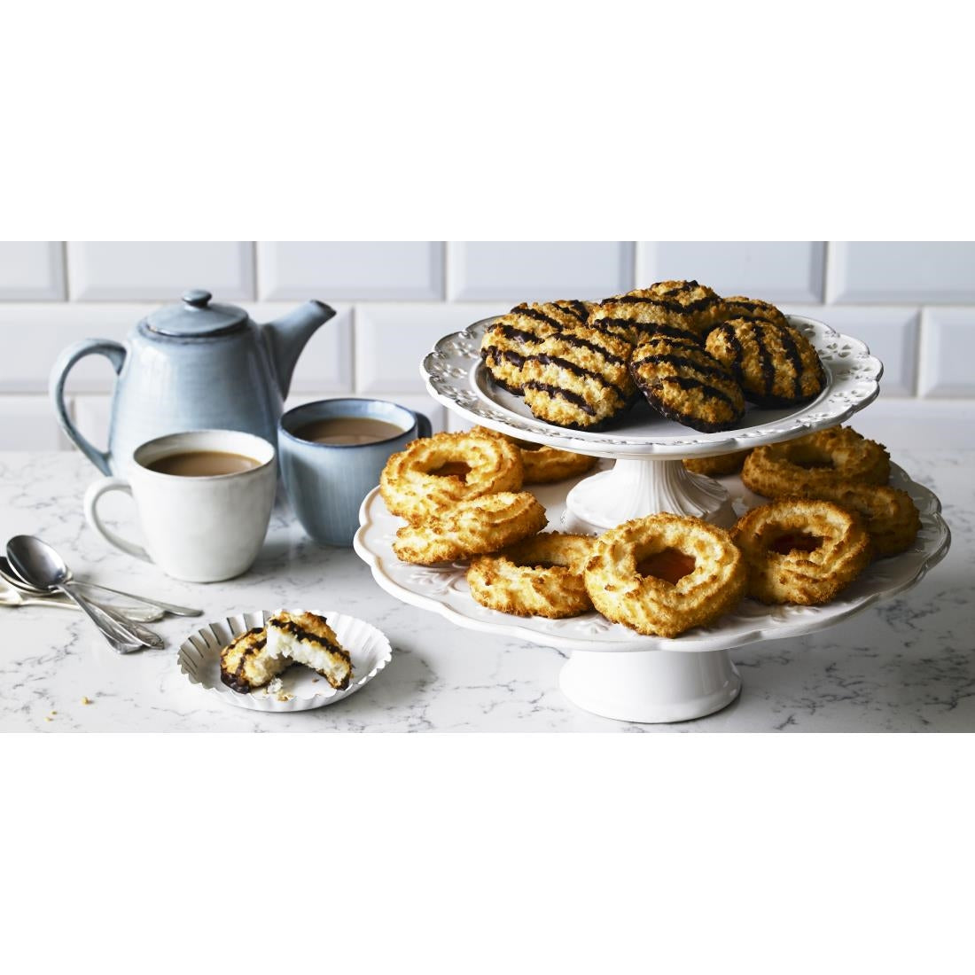 Mrs Crimble's Chocolate Macaroon Single Serve (Pack 20) - CZ736  Mrs Crimble's   