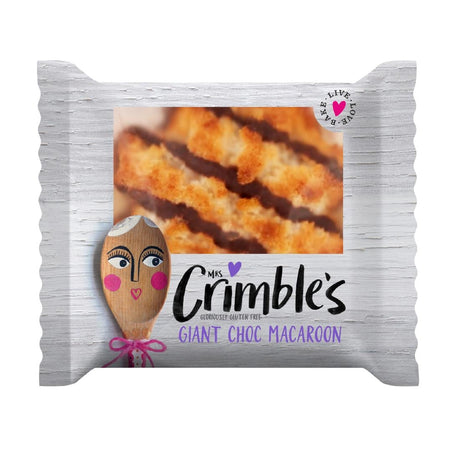 Mrs Crimble's Chocolate Macaroon Single Serve (Pack 20) - CZ736  Mrs Crimble's   