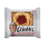 Mrs Crimble's Jam Coconut Ring Single Serve (Pack 24) - CZ737  Mrs Crimble's   
