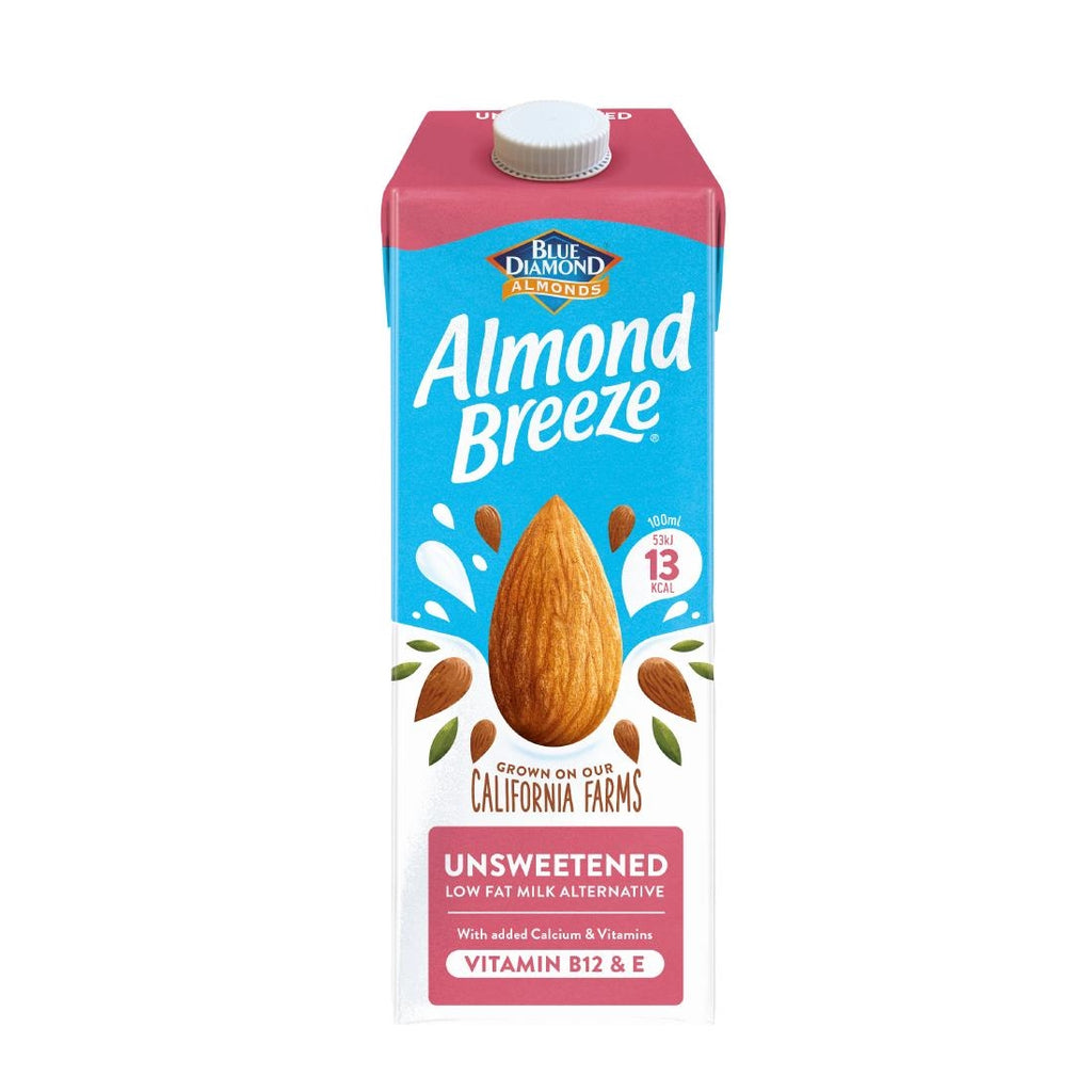 Almond Breeze Unsweetened Drink (8x1Ltr) - CZ739  Almond Breeze   