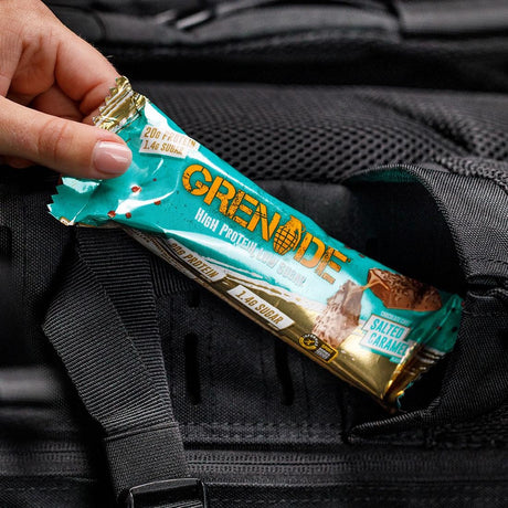 Grenade Protein Bar Choc Chip Salted Caramel 60g (Pack of 12) - CZ774  Grenade   