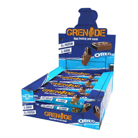 Grenade Protein Bar Oreo 60g (Pack of 12) - CZ775  Grenade   