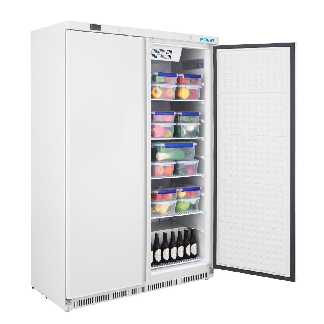Polar C-Series Double Door Upright Fridge White 744Ltr - CZ781  Polar   