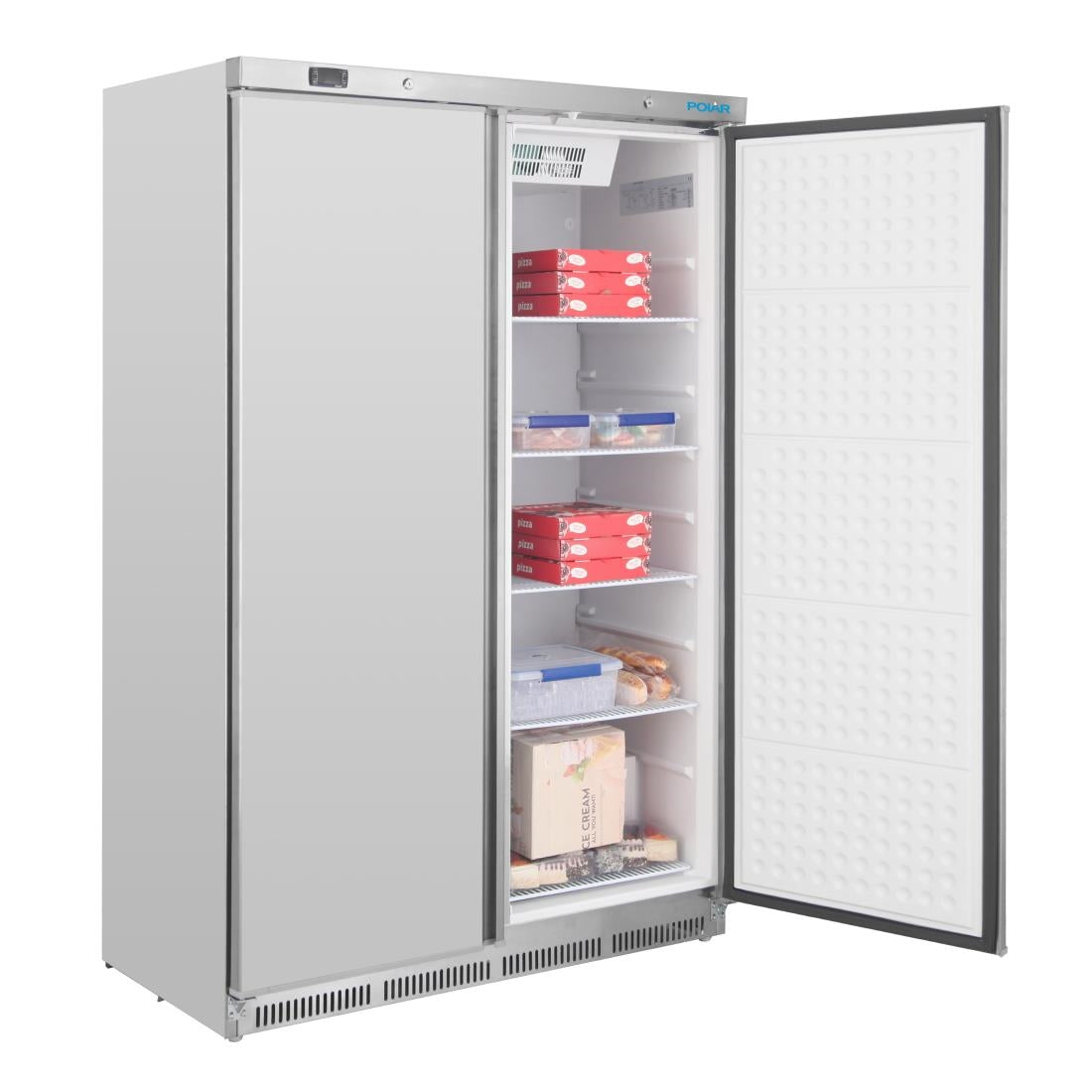 Polar C-Series Double Door Freezer Stainless Steel - CZ784  Polar   