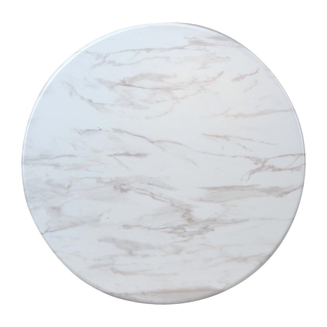 Round Laminate Table Top Marble 600mm - CZ842 Stone Effect Table Tops Everyday   