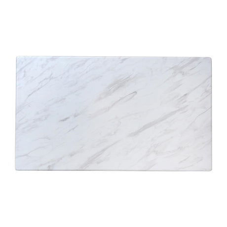 Rectangular Laminate Table Top Marble 1200x700mm - CZ854 Stone Effect Table Tops Everyday   