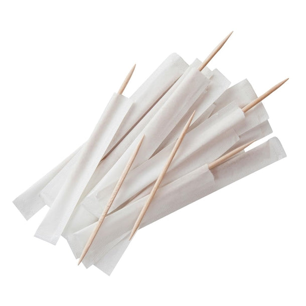 Beaumont Paper Wrapped Wooden Toothpick (Pack of 1000) - CZ902  Beaumont   