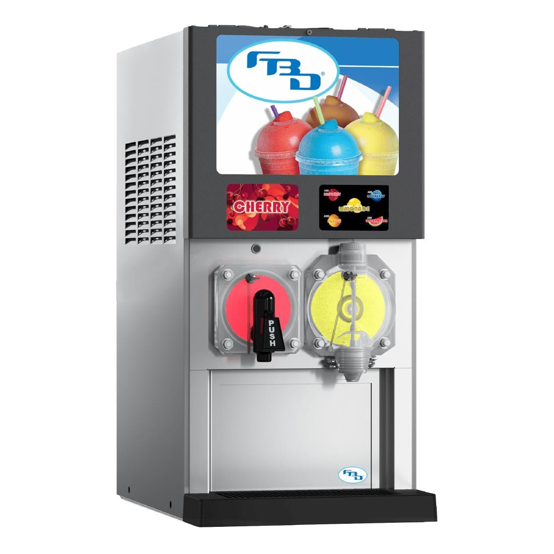 Blue Ice Fizzy Slush Machine 2x 128oz T180-MULTI - CZ951  Blue Ice   