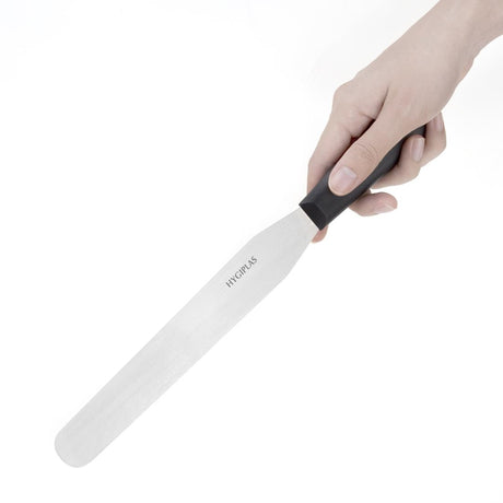 Hygiplas Straight Blade Palette Knife Black 25.5cm - D406  Hygiplas   