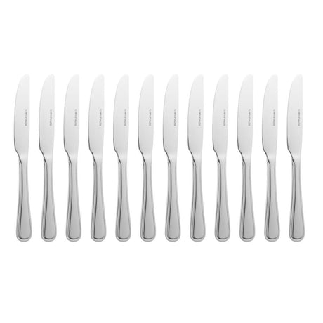 Olympia Mayfair Dessert Knife (Pack of 12) - D506 Table Knives Olympia