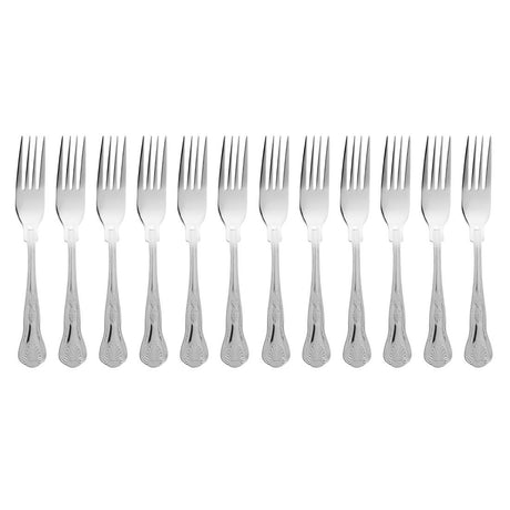 Olympia Kings Table Fork (Pack of 12) - D683 Olympia Cutlery Olympia   