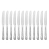 Olympia Kings Solid Handle Dessert Knife (Pack of 12) - D685 Table Knives Olympia