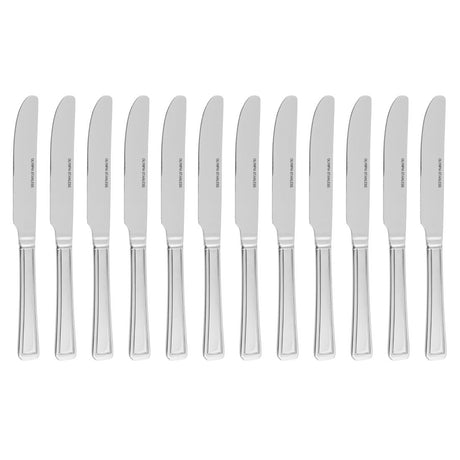 Olympia Harley Dessert Knife (Pack of 12) - D693 Table Knives Olympia
