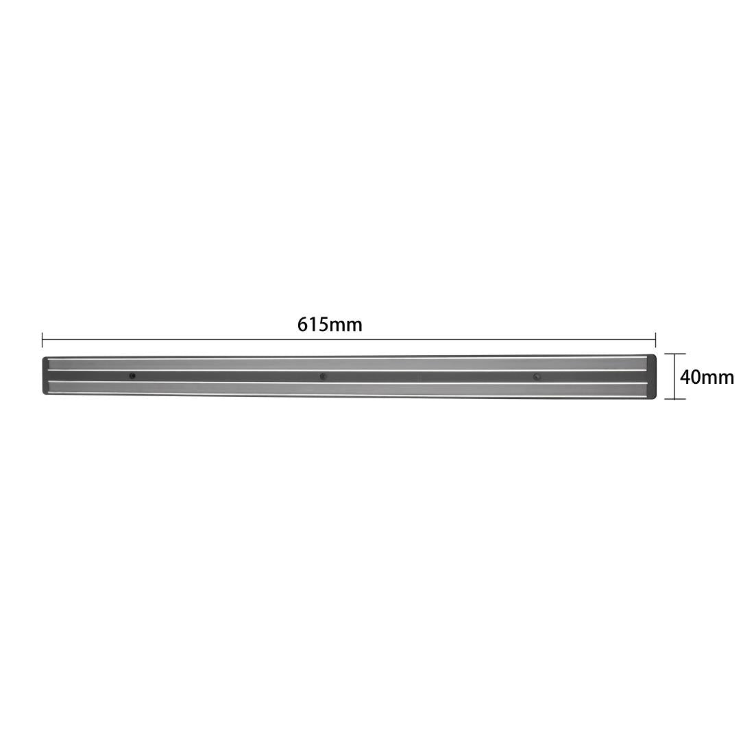 Vogue Magnetic Knife Rack Large - D722  Vogue   