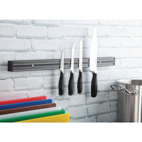 Vogue Magnetic Knife Rack Large - D722  Vogue   