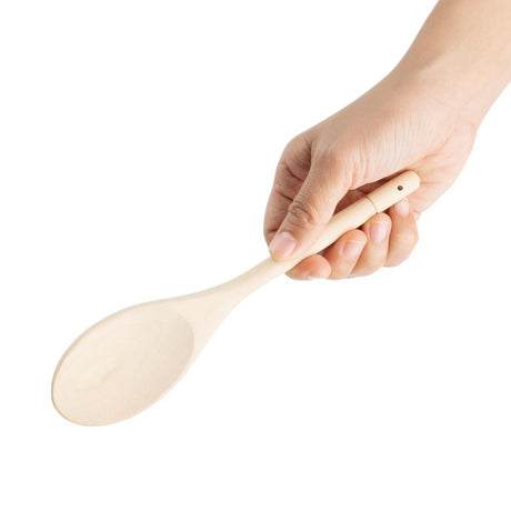 Vogue Wooden Spoon 8" - D770  Vogue   