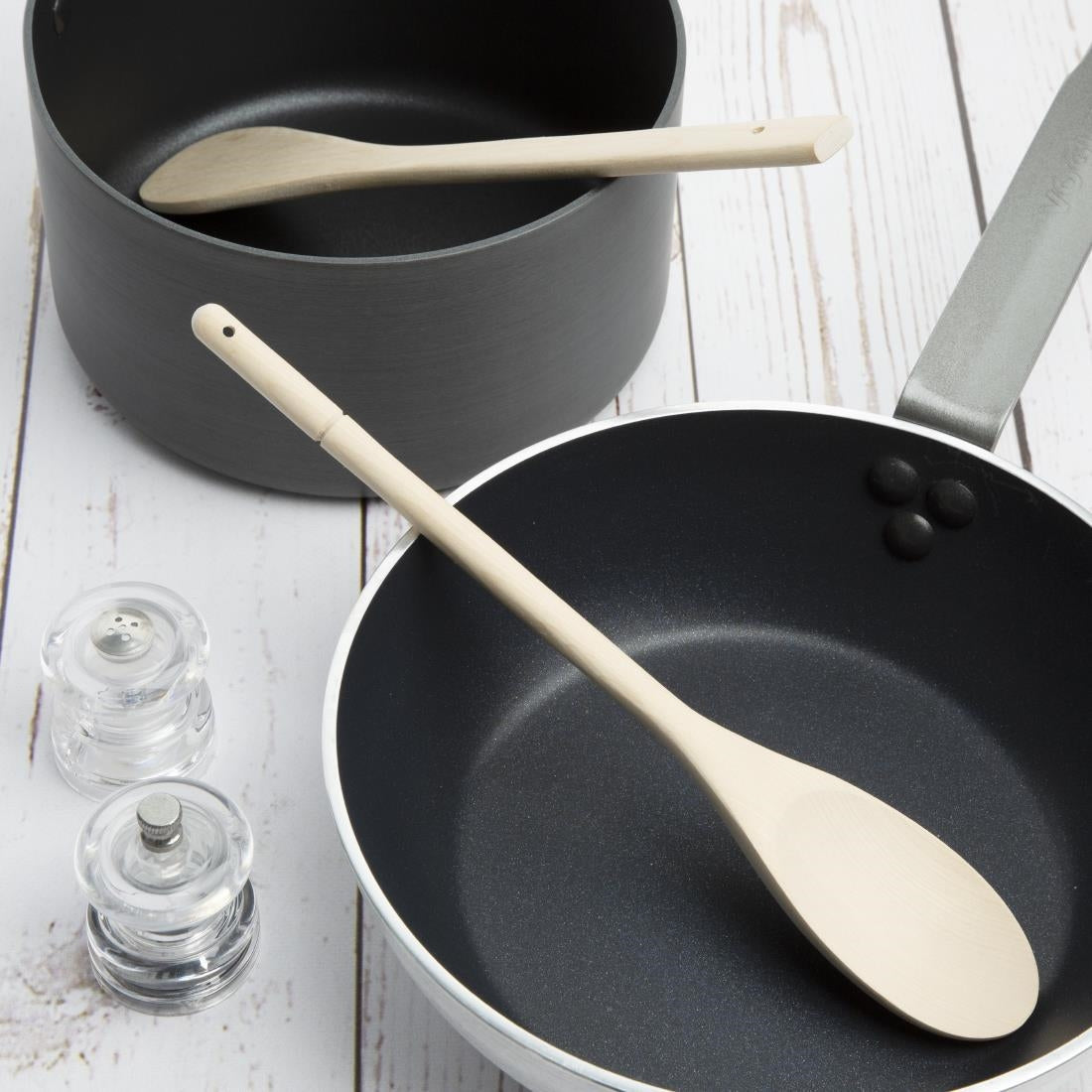 Vogue Wooden Spoon 12" - D772  Vogue   