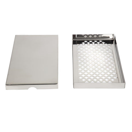 Beaumont Stainless Steel Drip Tray 300 x 150mm - D825  Beaumont   