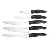 Nisbets Essentials Knife Block and Knives Set - DA083  Nisbets Essentials   