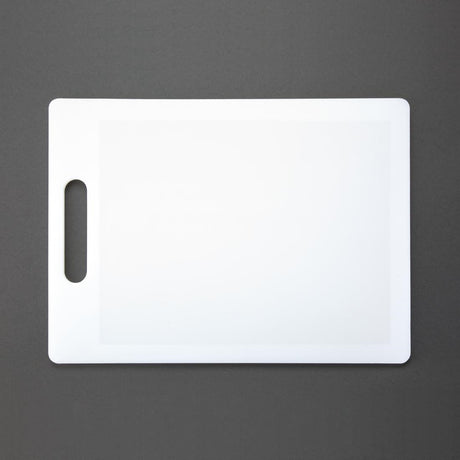 Nisbets Essentials White Chopping Board - DA089  Nisbets Essentials   