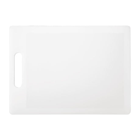 Nisbets Essentials White Chopping Board - DA089  Nisbets Essentials   