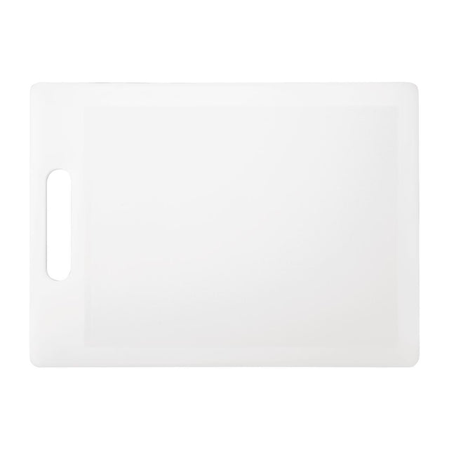Nisbets Essentials White Chopping Board - DA089  Nisbets Essentials   